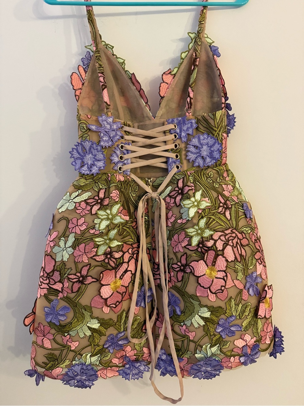 Bronx and Banco Iris Floral Aria Mini Dress - Picture 6 of 7